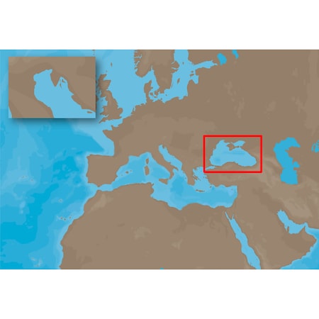 C-Map NT+ EM-C102 - Black Sea & Marmara - Furuno FP-Card EM-C102FURUNOFP